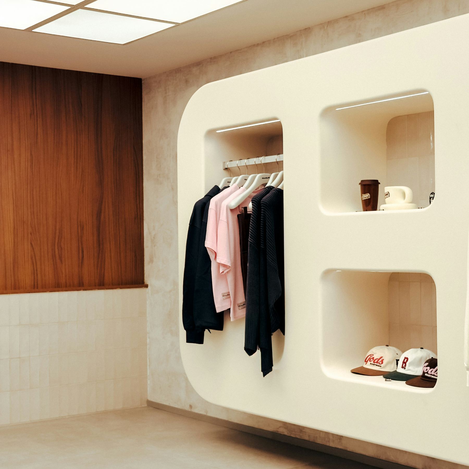 Boutique retail store display area serviced by Clean Spaces